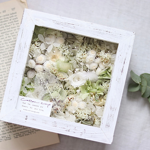 BOXフラワー プレゼント ウエディング 記念品 プリザーブドフラワー