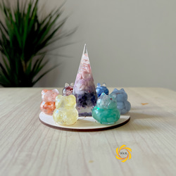 大きなお花型❀JEWELRY⭐オルゴナイト⭐十六夜♡美月✨さま♥️おまとめ専用 大きなお花型❀JEWELRY⭐オルゴナイト⭐十六夜♡美月✨さま