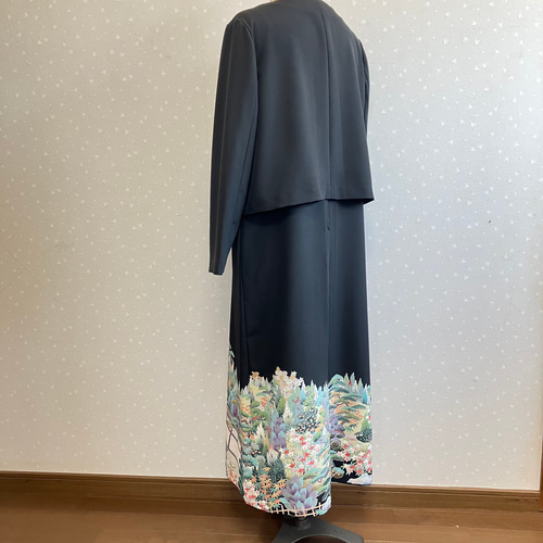 No.149ノースリーブワンピースとボレロ13号L〜L L留袖着物
