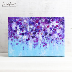 なかさま専用　花のモチーフの抽象画 なかさま専用 花のモチーフの抽象画 原画】抽象画 藤の花 約