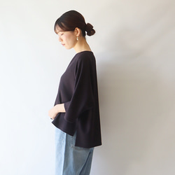 深Vネックラグランスリーブプル　✳️袖丈変更承り中✳️ 11枚目の画像