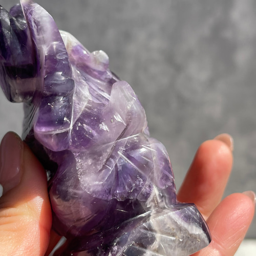 【値下げしました】アメジスト ガネーシャ像 アメジストガネーシャ像No．4 詳細