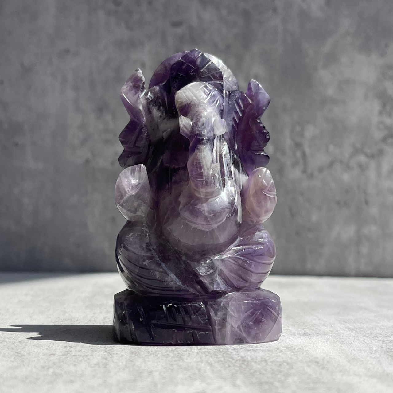 ガネーシャ像 【値下げしました】アメジスト