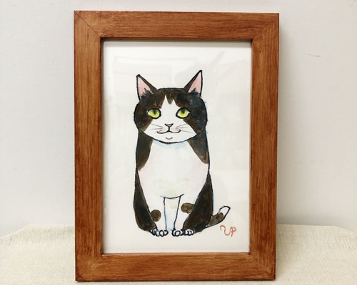 ねこ絵 原画 絵画 nekoten 通販 19247297｜Creema(クリーマ