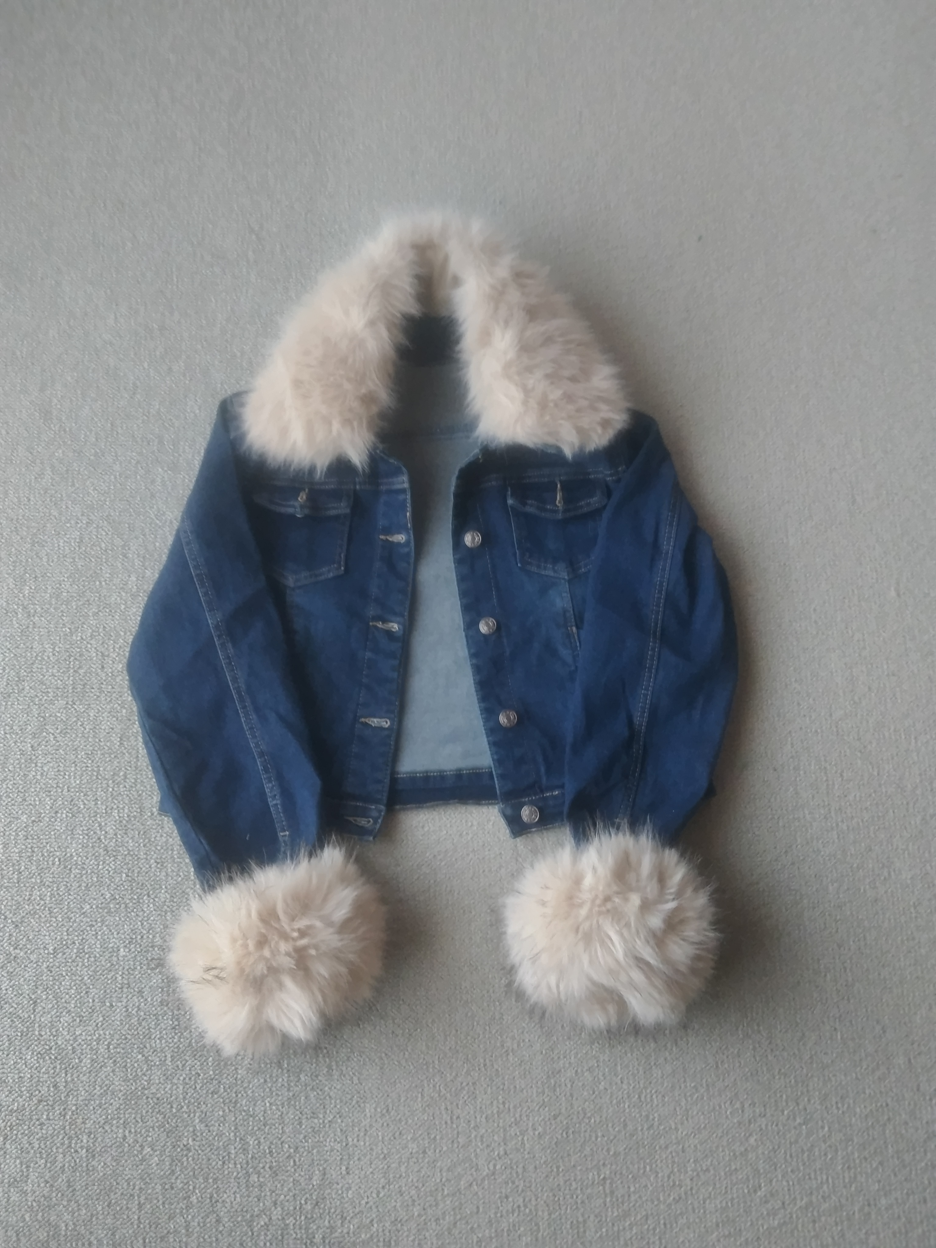 おしゃれスリムデニムジャケット