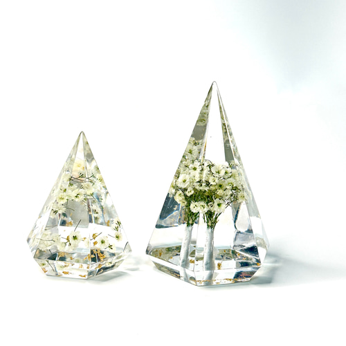 アフターブーケ Crystal Ring Pillow Set［リングピローセット（S・L
