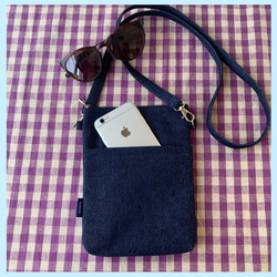 【新作】ミモザのスマホバッグ 8枚目の画像