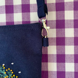 【新作】ミモザのスマホバッグ 11枚目の画像