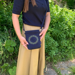 【新作】ミモザのスマホバッグ 14枚目の画像