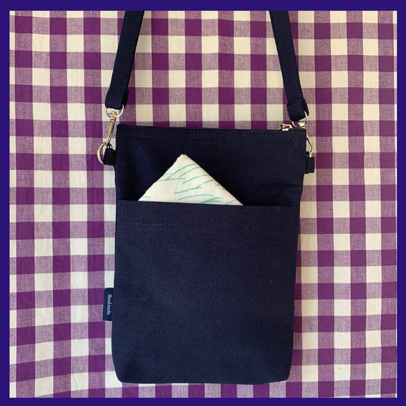 【新作】ミモザのスマホバッグ 9枚目の画像