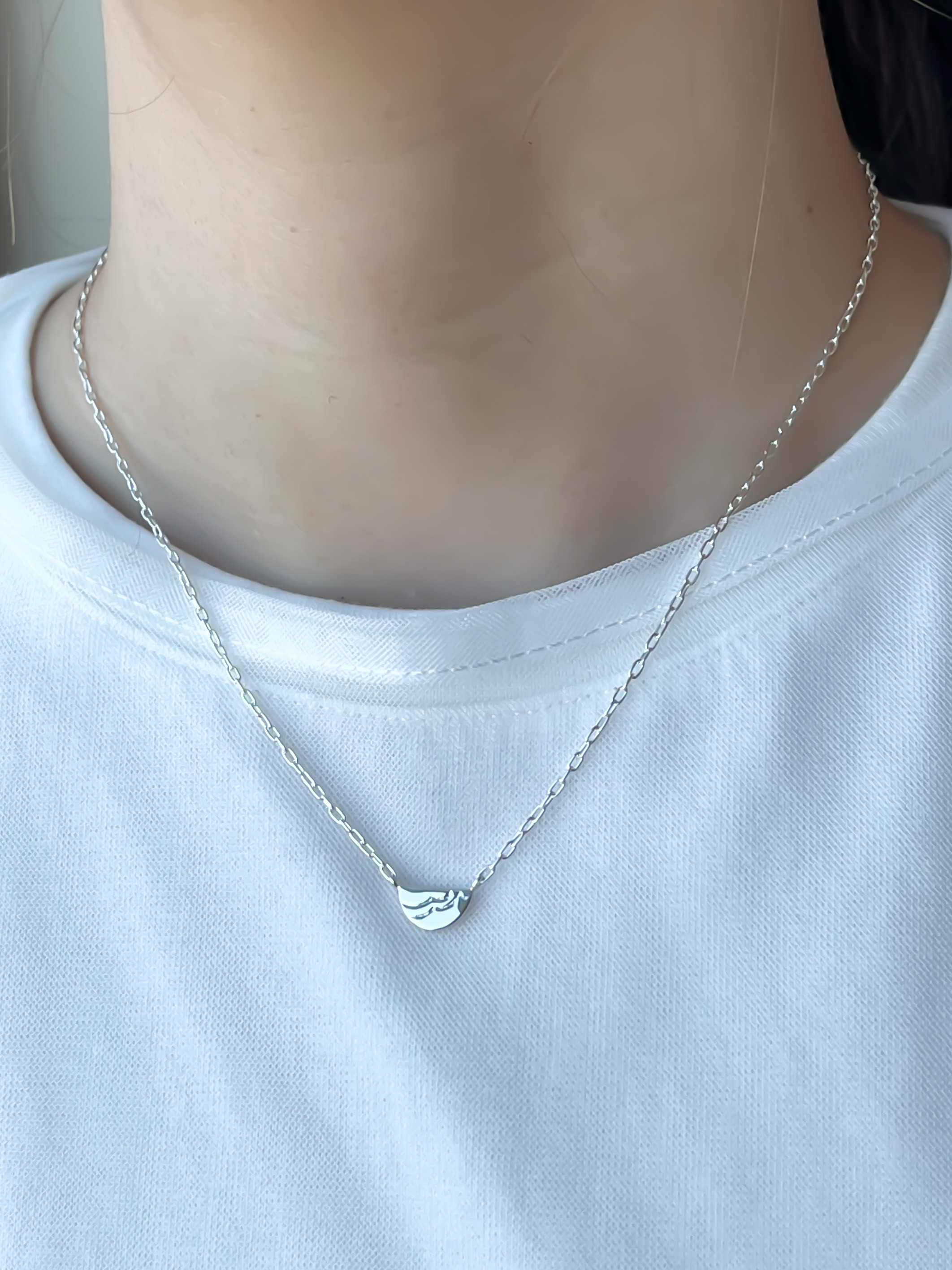 Moon river necklace / ムーンリバーネックレス 〜Designed by Hanauta〜