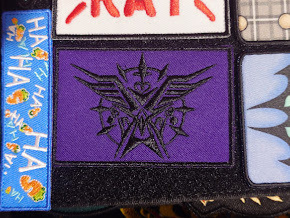 刺繍ワッペン「HoloLive X」秘密結社ホロX その他アート kyubeyQB 通販