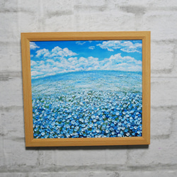 油絵 絵画 【ポインセチア畑】 絵画 HR 通販 14939113｜Creema