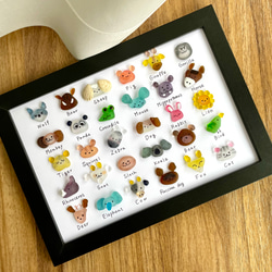 シーグラスアートNo.142☆図鑑 カレンダー 四季 雑貨インテリア