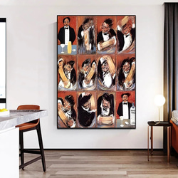 ジャン・ミシェル・バスキア 50×70cm カラフル ストリート