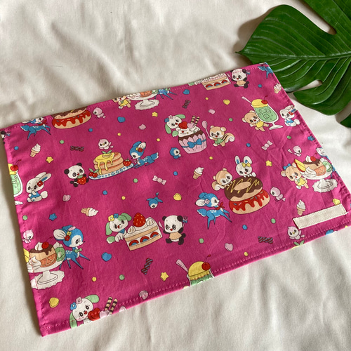 A4ランチョンマット3枚セット☆昭和レトロアニマル動物B☆入園入学