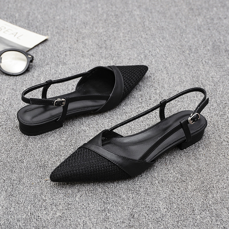 2025新春と秋の新モデル、角型浅口メタルバックルメアリージェン靴通勤快適柔軟本革、