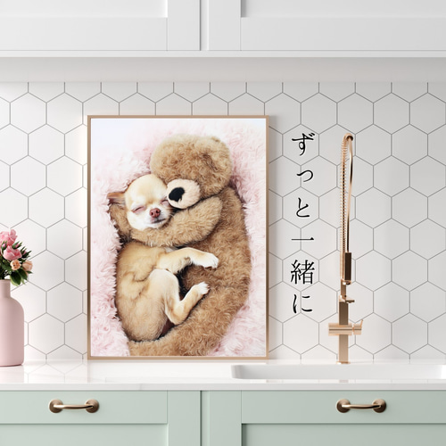 くまのぬいぐるみ - チワワ犬】テディーベア・teddy bear・かわいい