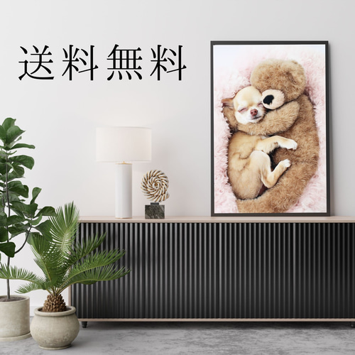 くまのぬいぐるみ - チワワ犬】テディーベア・teddy bear・かわいい