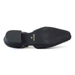 《再販》足元に程よい抜け感の メッシュミュール♪秋にも履ける万能！履くだけでトレンドライクにキマる一足！ 6枚目の画像