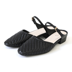 《再販》足元に程よい抜け感の メッシュミュール♪秋にも履ける万能！履くだけでトレンドライクにキマる一足！ 3枚目の画像