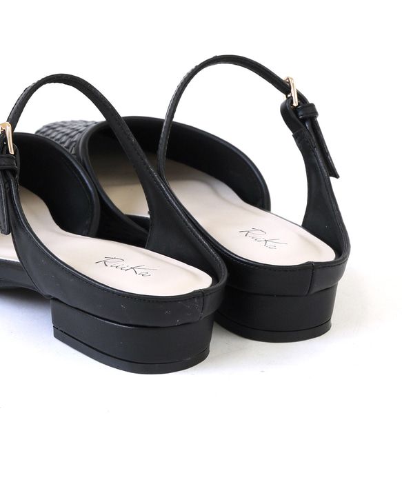 《再販》足元に程よい抜け感の メッシュミュール♪秋にも履ける万能！履くだけでトレンドライクにキマる一足！ 5枚目の画像