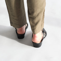 《再販》足元に程よい抜け感の メッシュミュール♪秋にも履ける万能！履くだけでトレンドライクにキマる一足！ 12枚目の画像