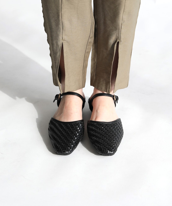 《再販》足元に程よい抜け感の メッシュミュール♪秋にも履ける万能！履くだけでトレンドライクにキマる一足！ 11枚目の画像