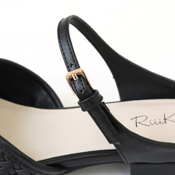 《再販》足元に程よい抜け感の メッシュミュール♪秋にも履ける万能！履くだけでトレンドライクにキマる一足！ 8枚目の画像