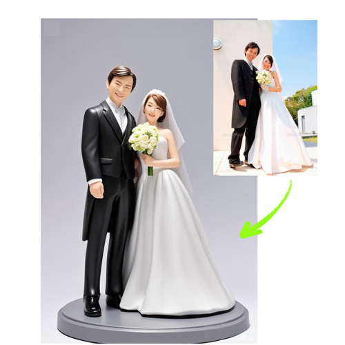 人形作り～（結婚、出産、卒業、退職など）ギフト ✨[完全オーダーメイド] 退職祝い人形｜写真から手作り！本人そっくり