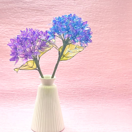 華やかで優雅な紫陽花 アジサイ ダンスパーティー アメリカンフラワー