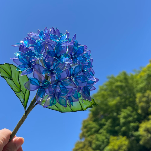 華やかで優雅な紫陽花 アジサイ ダンスパーティー アメリカンフラワー