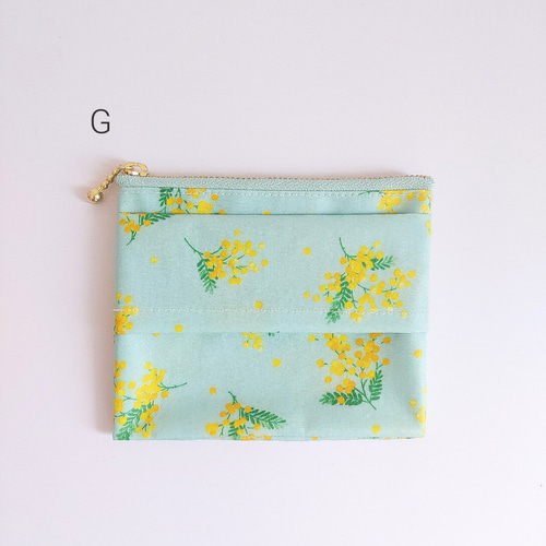 ティッシュポーチ☆ラミネート☆ポーチ☆ポケットティッシュ☆花柄