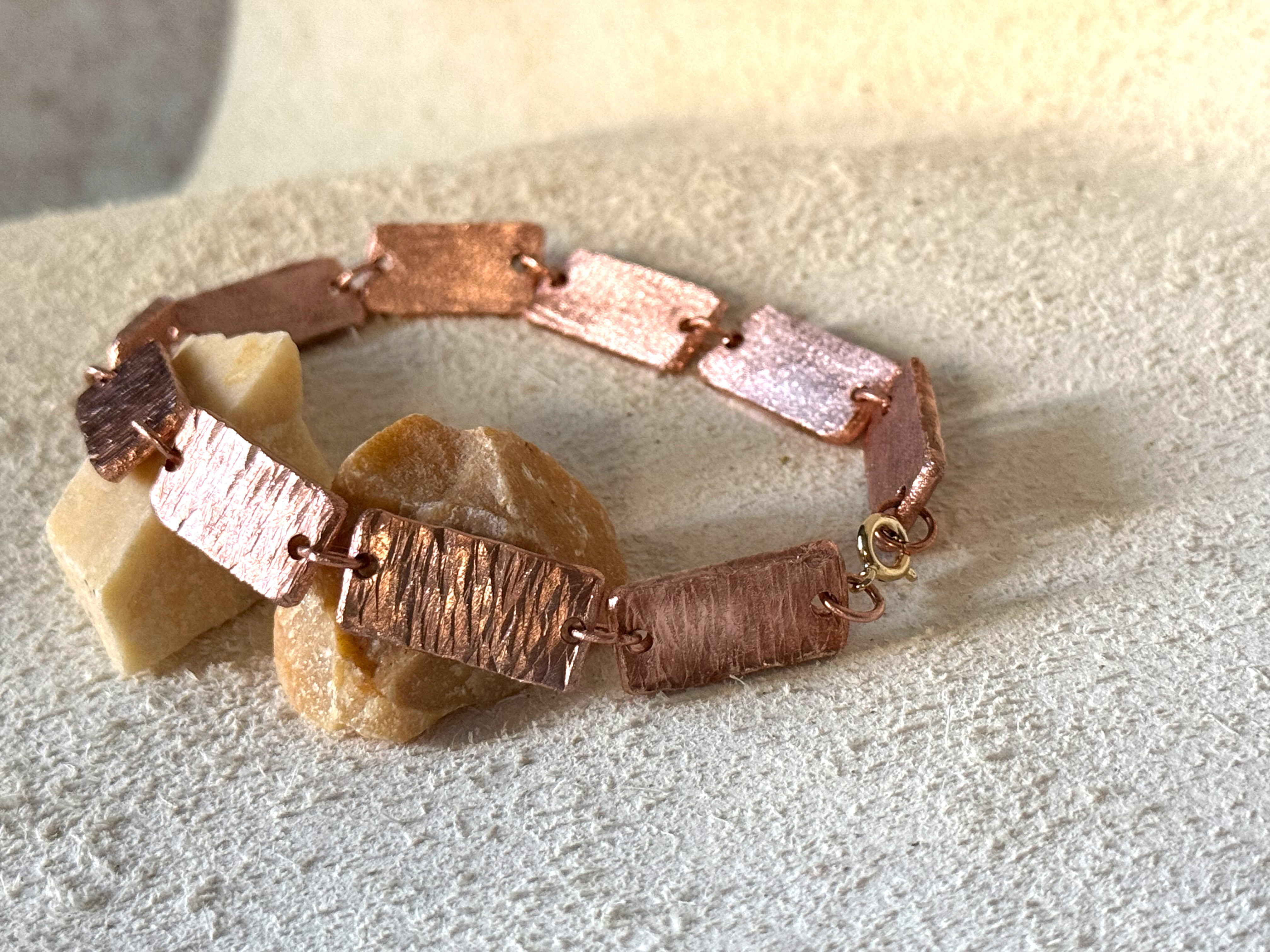 銅アンクレット〜TRAIN〜