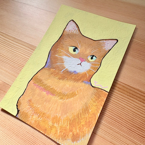 No. 44ねこ爺のイラスト(額縁付き) 絵画 Nakamurart 通販 19252065