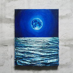 油絵 油彩 油彩画 絵 絵画【梅雨の水たまり白い紫陽花】