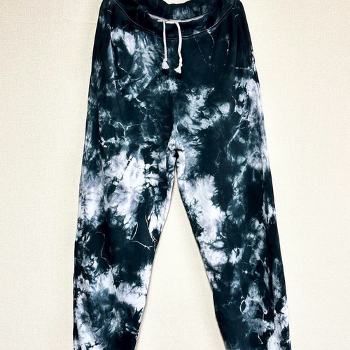 Tie dye sweat pants/タイダイスウェットパンツ ROKKAN O.C._Original Tie-Dye Sweat Pants.