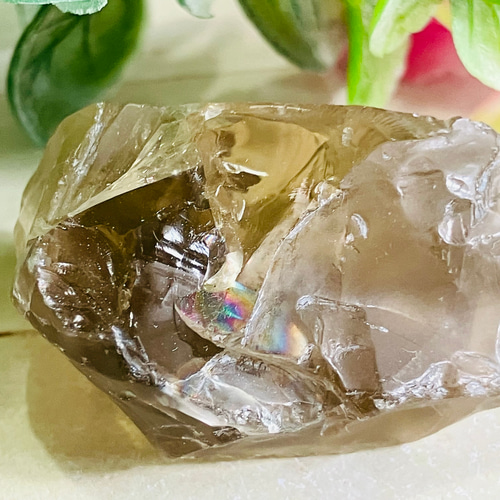 変革の石✨  レインボー　オウロヴェルデクォーツ メタモルフォーゼス　原石 変革の石✨ レインボー オウロヴェルデクォーツ