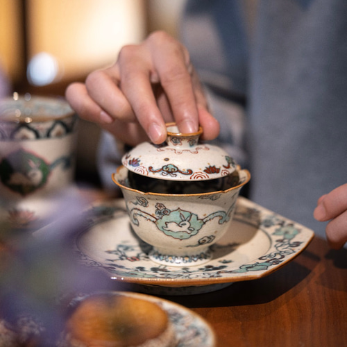 6020B03*9A△中国美術・天目茶碗・茶器・陶器・伝統工芸・古美術
