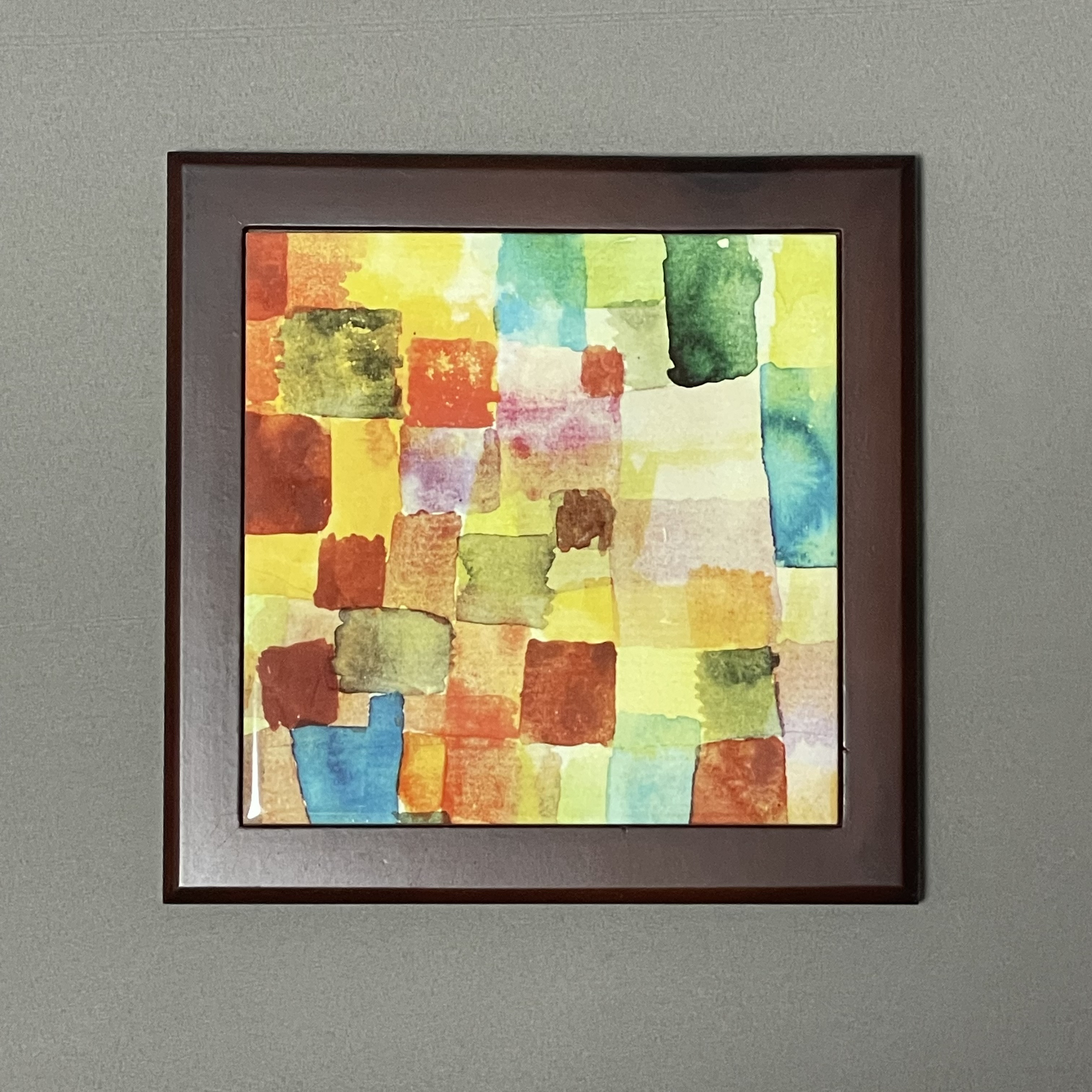 風景画 木製フレーム付き 立体的な風景画 木製フレーム付き 約60cm x 30cm - メルカリ