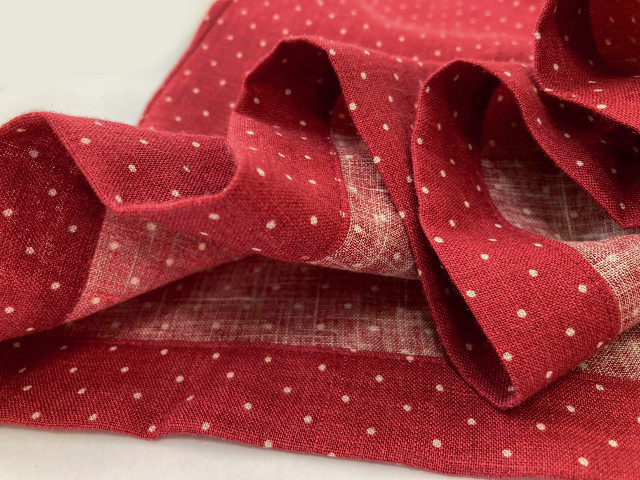 リネン100％　ゆるVネック　両サイドシームポケット 94cm丈  大きめサイズ ワンピース　フリーサイズ