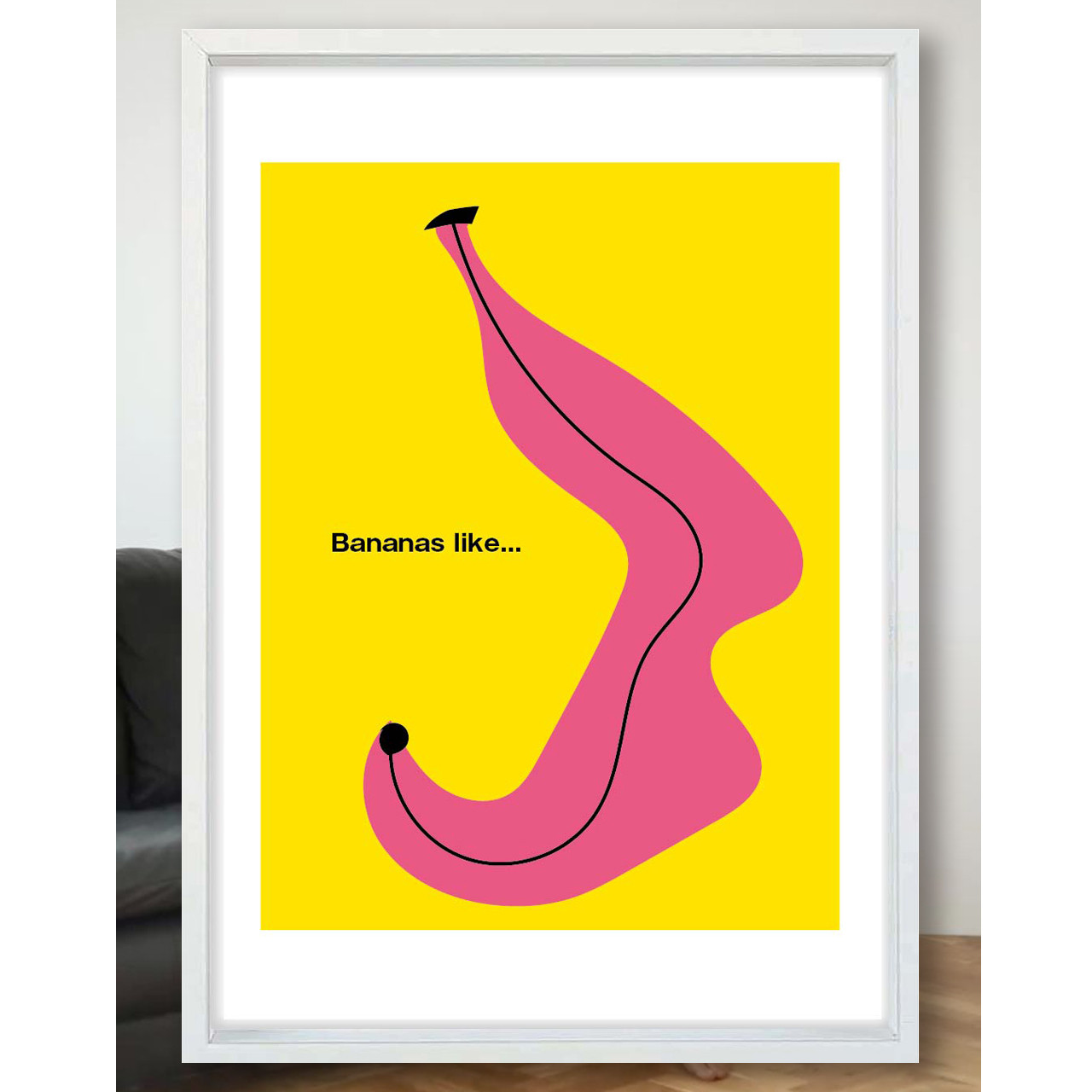 〜のような　バナナ　お気に入り9600件突破　2800点　ポスター　アートポスター　アート/sei検索新着順　2962