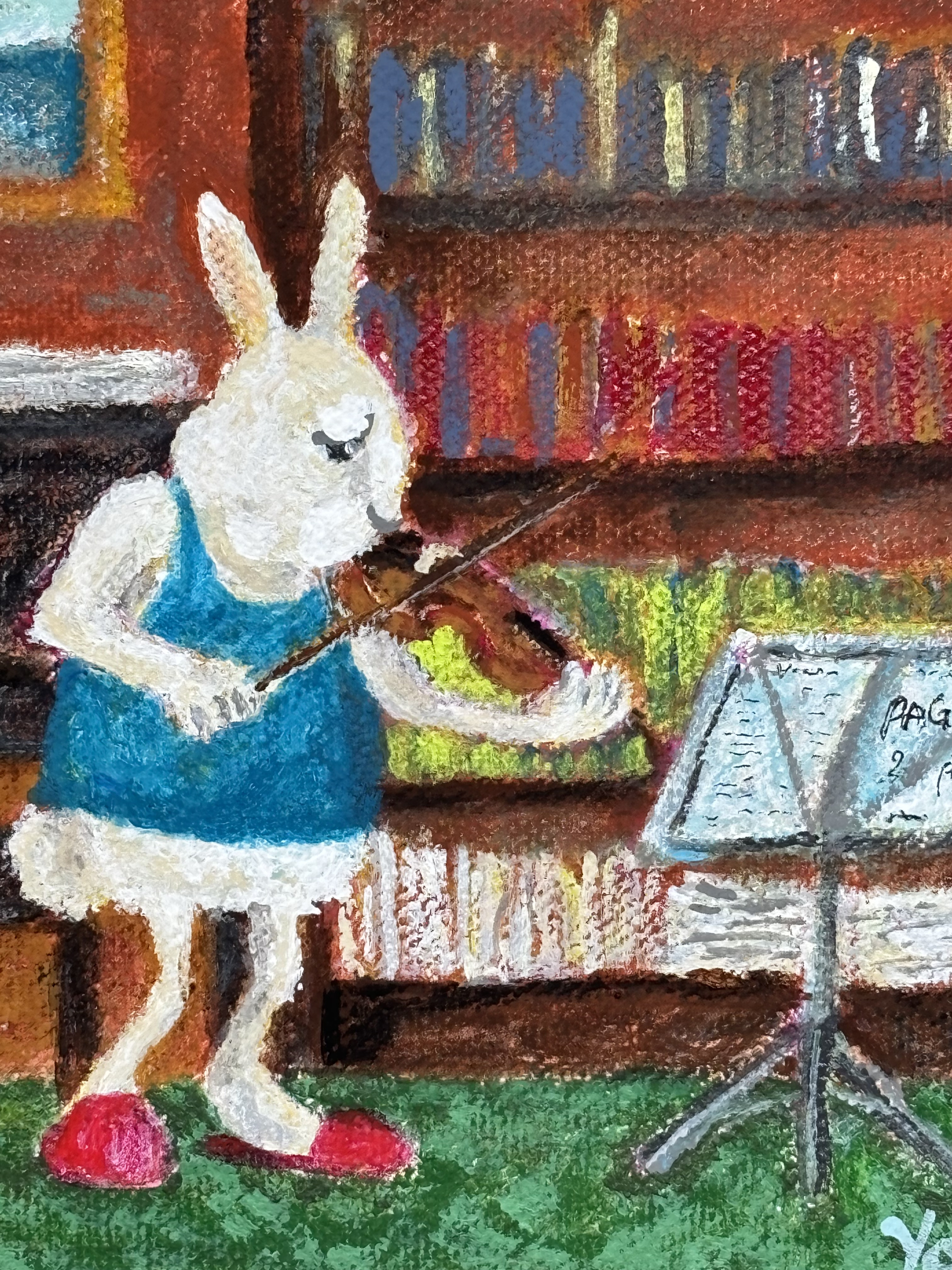 バイオリンのお稽古(Violin practice)