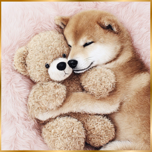 くまのぬいぐるみ - 柴犬・豆柴犬】テディーベア・teddy bear