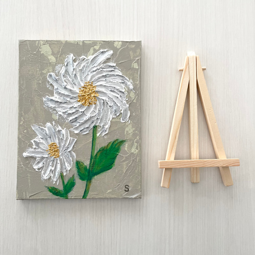絵画　原画　キャンバスにアクリル絵具仮縁付き fa291605a094e6724115fe80c8fc0c