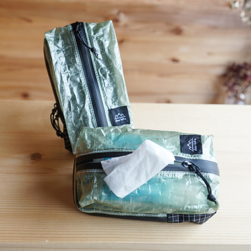 DCF・グリーン・モバイルポケティケース・M /登山・キャンプ