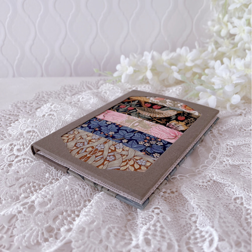 一点物 カルトナージュB6ノートカバー／ウィリアムモリス ノート