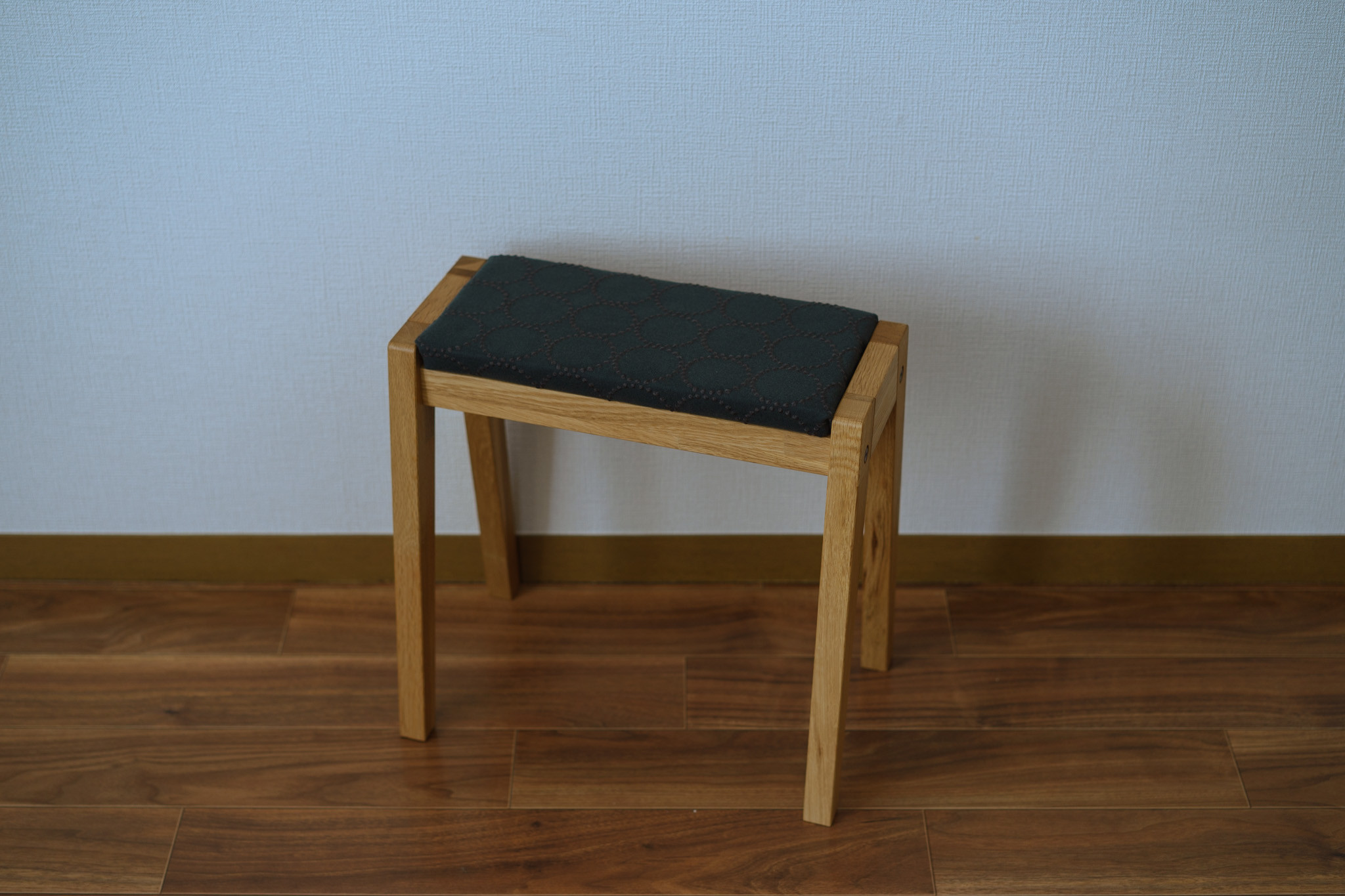 minä perhonen dop tambourine（ミナペルホネンdopタンバリン）スリムスツール/表 ダークグリ