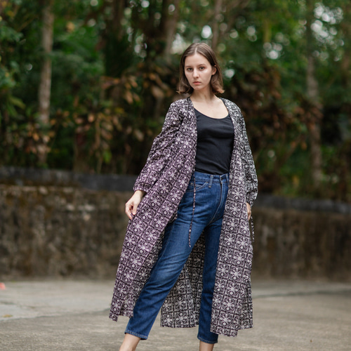 gasa カシュクールワンピース　羽織り　リネン100％ gasa カシュクールワンピース 羽織り リネン100％ GASA* ガサ 今を