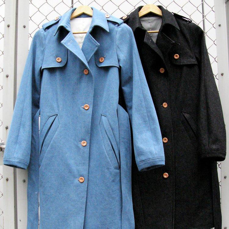 [11-2] le jean manteau (ブルー)